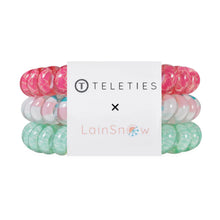 Load image into Gallery viewer, Teleties Large Hair Ties in Fin-tastic
