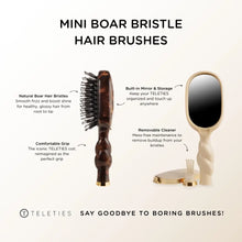 Load image into Gallery viewer, Teleties Mini Boar Brush-Tan
