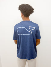 Load image into Gallery viewer, Vineyard Vines Whale Harbor Short Sleeve Tee in Nautical Navy
