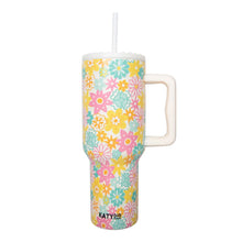 Load image into Gallery viewer, Stainless Steel Tumbler 38OZ Tumbler in Spring Flowers