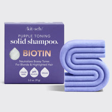 Load image into Gallery viewer, Kitsch Purple Toning Solid Shampoo Bar