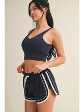 Load image into Gallery viewer, Wanna Be Aligned Performance Tank in Navy