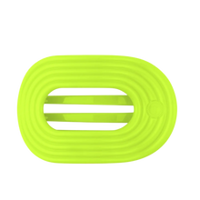 Load image into Gallery viewer, Teleties Large Flat Round Clip-Palm Glow