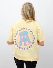 Load image into Gallery viewer, Barstool Sports Stool &amp; Stars SS Pocket Tee in Butter