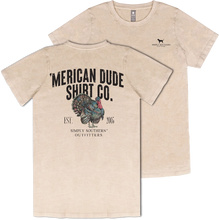Load image into Gallery viewer, Simply Southern Men's 'Merican Dude With Turkey SS Tee