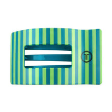 Load image into Gallery viewer, Teleties Large Flat Rectangle Clip-Cabana Cutie
