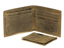 Load image into Gallery viewer, Lab Vintage Tan Leather Bifold Wallet