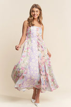Load image into Gallery viewer, The Enchanted Garden Patchwork Midi Dress