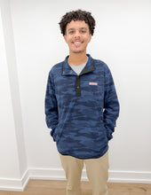 Load image into Gallery viewer, Vineyard Vines Harbor Fleece Quarter-Snap