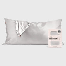 Load image into Gallery viewer, Satin Pillowcase King in Silver