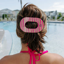 Load image into Gallery viewer, Teleties Large Flat Round Clip-Summer Crush