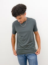 Load image into Gallery viewer, Burlebo Go To SS Tee in Gun Metal Grey