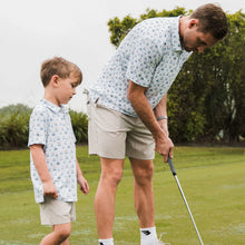 Load image into Gallery viewer, Burlebo 7" Everyday Shorts in Light Khaki with American Flag Pocket