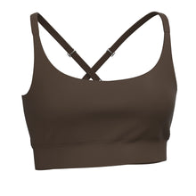 Load image into Gallery viewer, Local Girl Sports Bra 2.0 in Espresso
