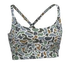 Load image into Gallery viewer, Local Girl Sports Bra 2.0 in Localflage Bluff