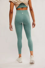 Load image into Gallery viewer, Free People Never Better Heather Leggings in Midnight Jade Heather
