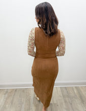 Load image into Gallery viewer, Saying My Name Button Down Corduroy Maxi Dress