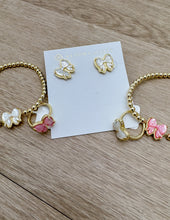 Load image into Gallery viewer, Kendra Scott Haley Bow Band Ring in Gold/Blush MOP
