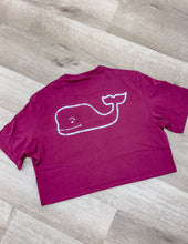 Load image into Gallery viewer, Vineyard Vines Vintage Whale Short Sleeve Tee in Crimson