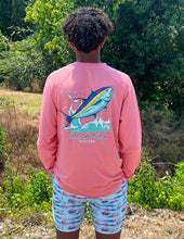 Load image into Gallery viewer, Burlebo Men's Catch A Great Story Performance Sun Tee