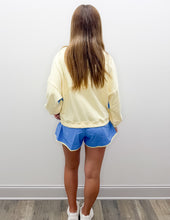 Load image into Gallery viewer, Find The Mistake French Terry Set in Lemonilla/Aqua Splash