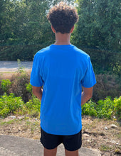 Load image into Gallery viewer, The North Face Men's Geo Tee Super Sonic Blue