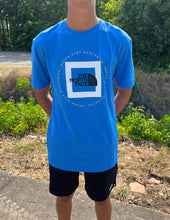 Load image into Gallery viewer, The North Face Men's Geo Tee Super Sonic Blue