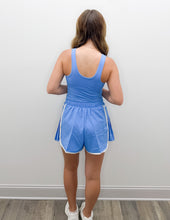 Load image into Gallery viewer, Used To Be Butter Poly One-Piece in Aqua Splash/White