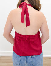 Load image into Gallery viewer, Girl's Night Out Top in Red