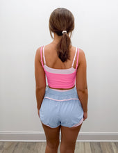 Load image into Gallery viewer, Sure Ain't Nothing Double Layer Shorts in Blue