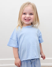 Load image into Gallery viewer, Local Girl Youth Petal Shorts in Periwinkle