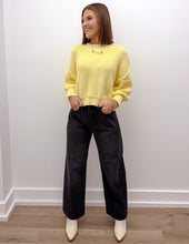 Load image into Gallery viewer, Famous Friends Barrel Twist Jeans in Black