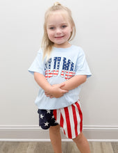 Load image into Gallery viewer, Lulu Mac Youth Stars/Stripe Shorts