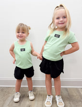 Load image into Gallery viewer, Lulu Mac Youth Kids Baby Doll Top in Mint