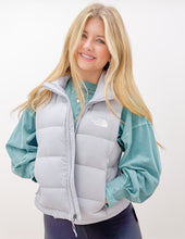 Load image into Gallery viewer, The North Face Women's Hydrenalite Down A-Line Vest in Blue Flax