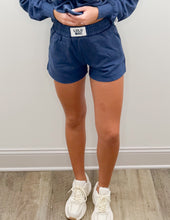 Load image into Gallery viewer, Lulu Mac Terry Cloth Shorts in Navy