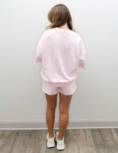 Load image into Gallery viewer, Lulu Mac Terry Cloth Shorts in Light Pink