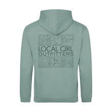 Load image into Gallery viewer, Local Girl Brushwood Hoodie in Field &amp; Forest