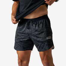 Load image into Gallery viewer, Burlebo Mesh Training Shorts in Black Camo