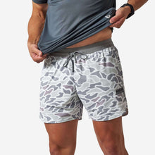 Load image into Gallery viewer, Burlebo Mesh Training Shorts in White Camo