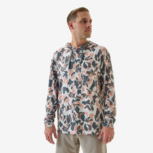 Load image into Gallery viewer, Burlebo Men's Performance Hoodie in Vintage Camo