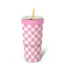 Load image into Gallery viewer, Frost Buddy To-Go Buddy in Pink Checkered