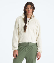 Load image into Gallery viewer, The North Face Women's Osito 1/4 Zip Jacket in White Dune