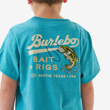 Load image into Gallery viewer, Burlebo Youth Bait and Rigs SS Tee