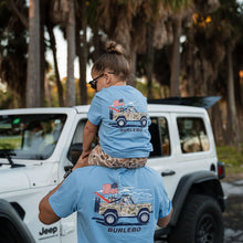 Load image into Gallery viewer, Burlebo Youth Camo Beach Cruiser SS Tee
