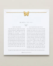 Load image into Gallery viewer, Bryan Anthonys Wings to Fly Icon Necklace Gold