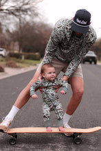 Load image into Gallery viewer, Burlebo Baby Full Zip in Retro Duck Camo