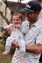 Load image into Gallery viewer, Burlebo Baby Zip Up in White Camo
