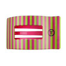 Load image into Gallery viewer, Teleties Large Flat Rectangle Clip-Summer Crush
