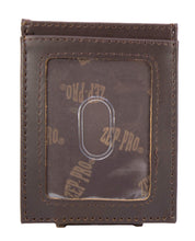 Load image into Gallery viewer, Shotshell Magnetic Front Pocket Old School Camo Wallet: Brown/Tan Camo
